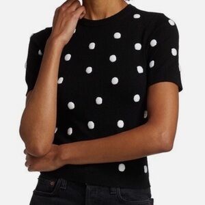 Polka dot sweater